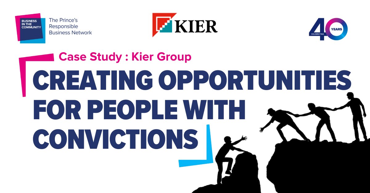 .@kiergroup became a #BanTheBox signatory in 2016 and has benefitted from having a more diverse and inclusive workforce. Find out about the actions that Kier has taken to provide practical support for people with convictions who want to return to work: bitc.org.uk/case-study/kie…