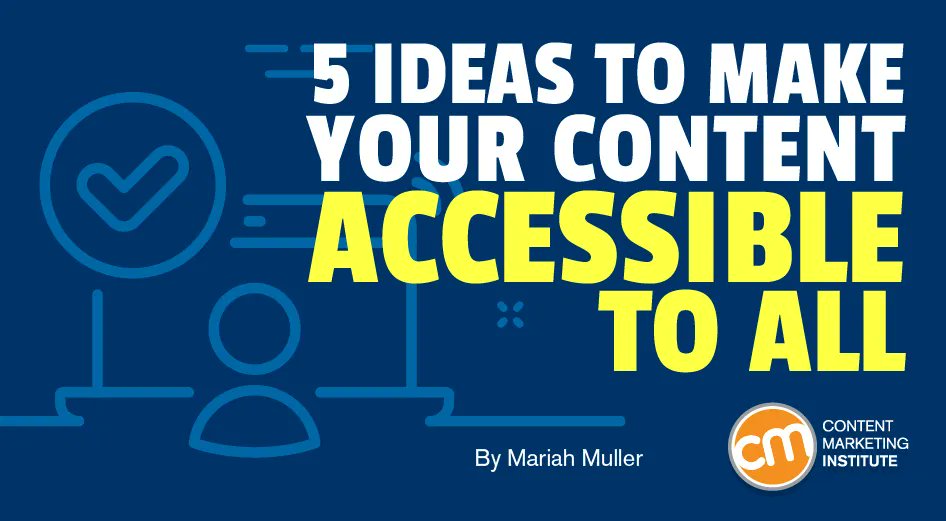 brewvyn's tweet image. Accessible content allows anyone to consume your creations. It also signals to everyone that your brand recognizes the value of inclusive content. Here are 5 ideas to make your content accessible to all. buff.ly/3OjUdTm #accessiblecontent #inclusivecontent
