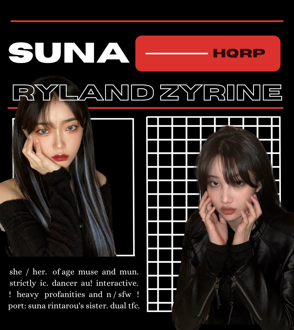 dancingsuna's tweet photo. ⠀ ⠀

           #hqrp — suna zyrine ryland 
                like &amp; rt to be mutuals
⠀
⠀ https://t.co/MUeZ8wkat8