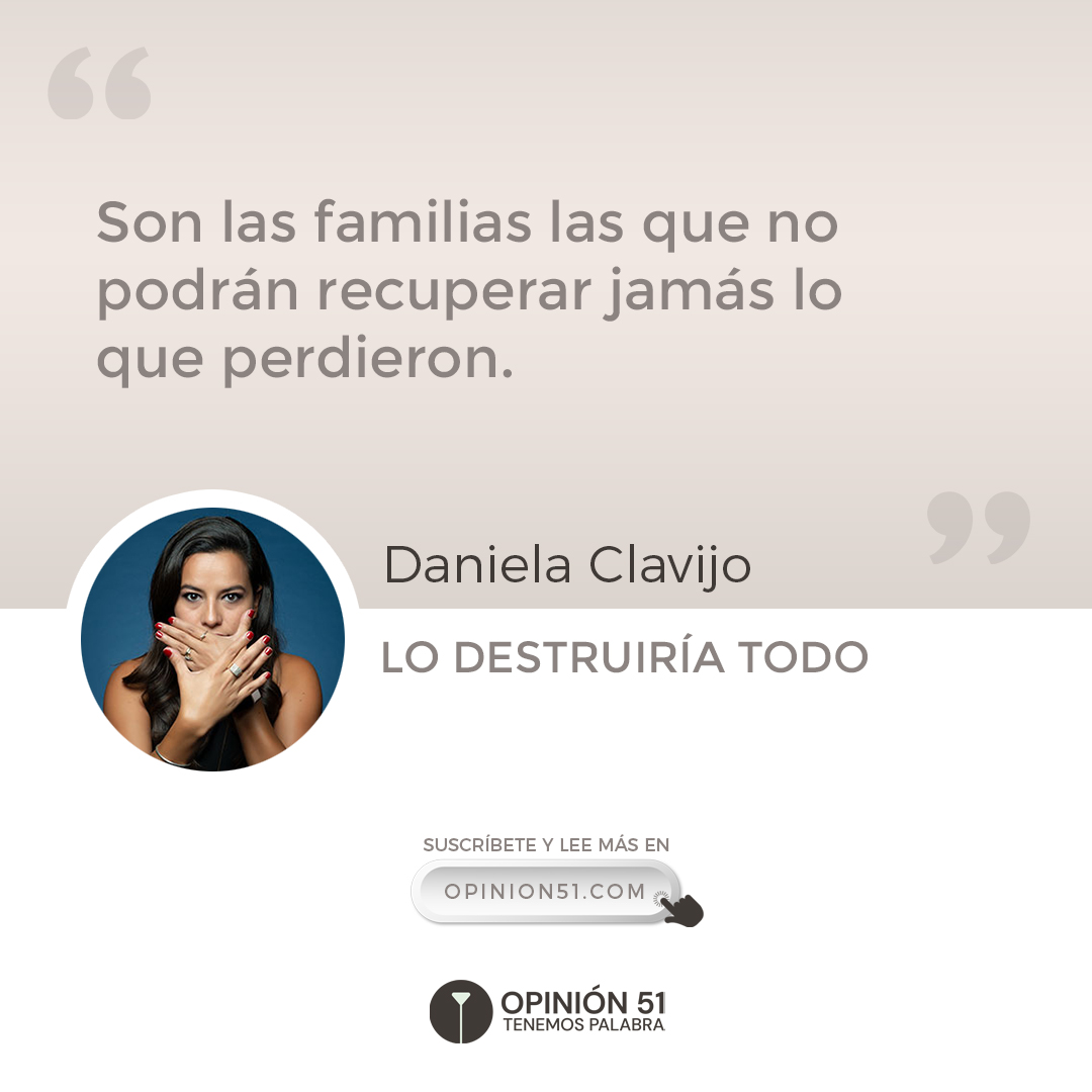 ✍🏼 Audio👂🏻 | Daniela Clavijo [<a href="/danielaclavijo/">Daniela Clavijo</a>] se suma al grito de la familia de #DebanhiEscobar por tener una explicación, un culpable, un poco de luz de justicia. 
 
#AccesoLibre✅ | #Opinión51 | 
 
🔗 opinion51.com/p/daniela-clav…