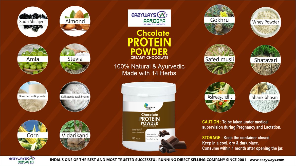 Eazyways3's tweet photo. #Eazyways Chocolate protein powder is a vegan plant-based complete protein powder with all the essential amino acids that cannot be naturally produced by the body.
Visit: https://t.co/jO3hZiU5lh
—
#healthcare #health #ayurvedicproduct #protein #proteinbar #preworkout https://t.co/d5mQxj5H34