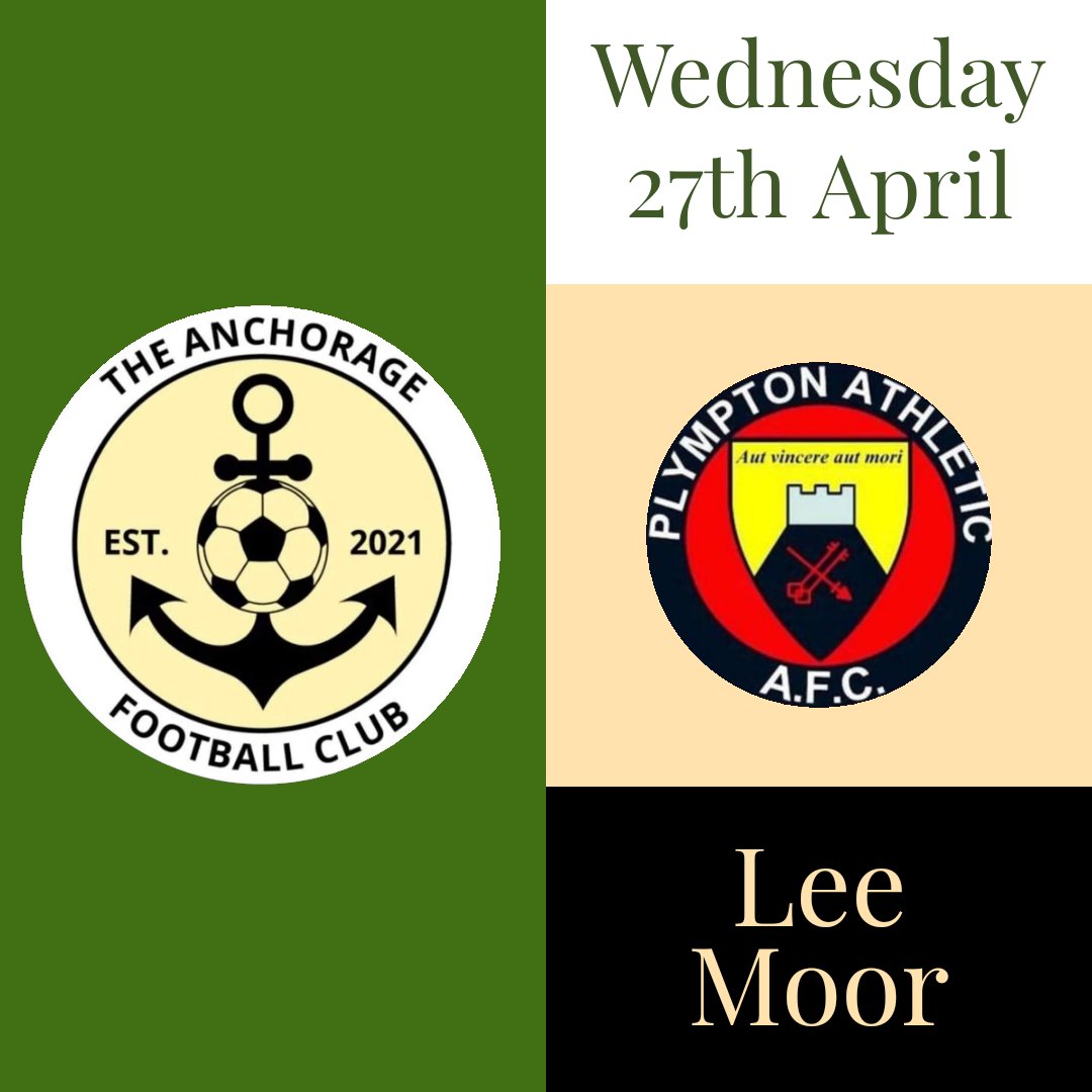 Big cup game incoming vs <a href="/PlymptonAFC/">Plympton Athletic F.C</a>

Availability looking strong, excited for the battle in what is our last chance of silverware in our debut season!

⚽⚓