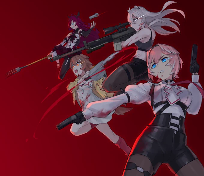 zombie slayers
#IRySart #できたてころね #ししらーと #Luillust 