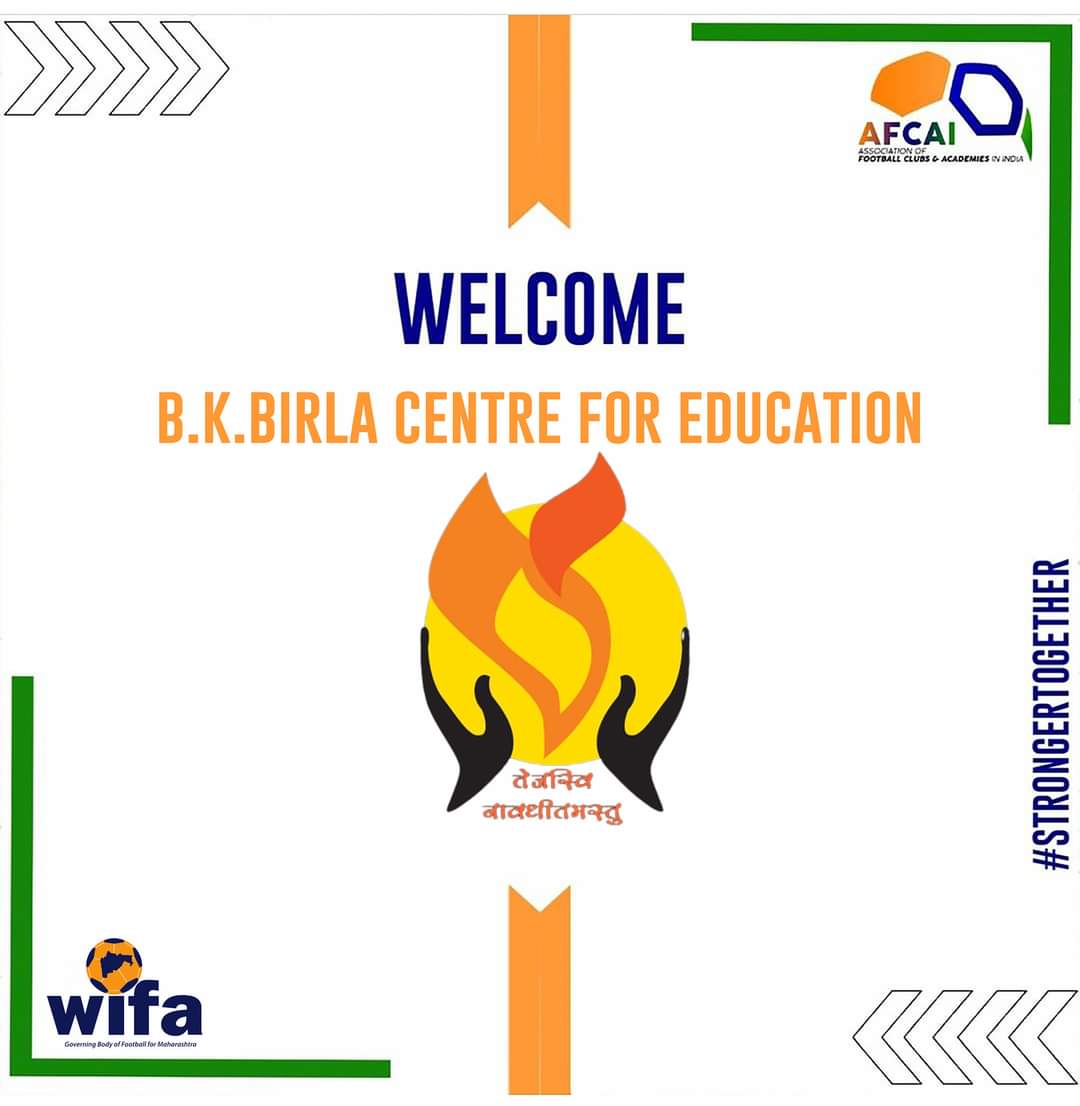 afcai_tweets's tweet photo. Welcome B.K. BIRLA CENTRE FOR EDUCATION from MAHARASTRA to AFCAI family #strongertogether 🇮🇳⚽
#forclubs #foracademies #afcai #indianfootball #growthofacademies #thebestsport #india #unity #localclubs #fortheclubsbytheclubs
#allclubsmatter #footballclubsmatter https://t.co/zuTd3hOuSd