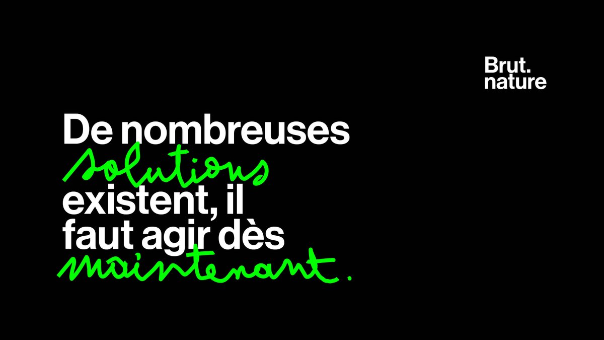 brutofficiel's tweet photo. 5 ans pour agir. 
2/2 https://t.co/RYax2WDXNV