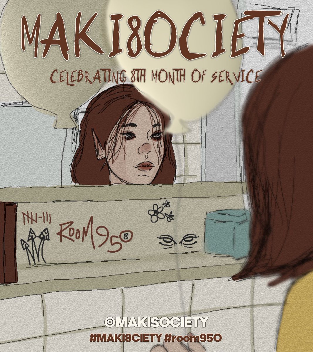 makisociety's tweet photo. ⠀
8 months with MAKI SOCIETY!

Bring a little extra spice to your day by using the frame we've prepared in the tweet below and we'll sent a treat your way 🍭

#MAKI8SOCIETY
#Room95O
⠀ https://t.co/RS5ZFasi72