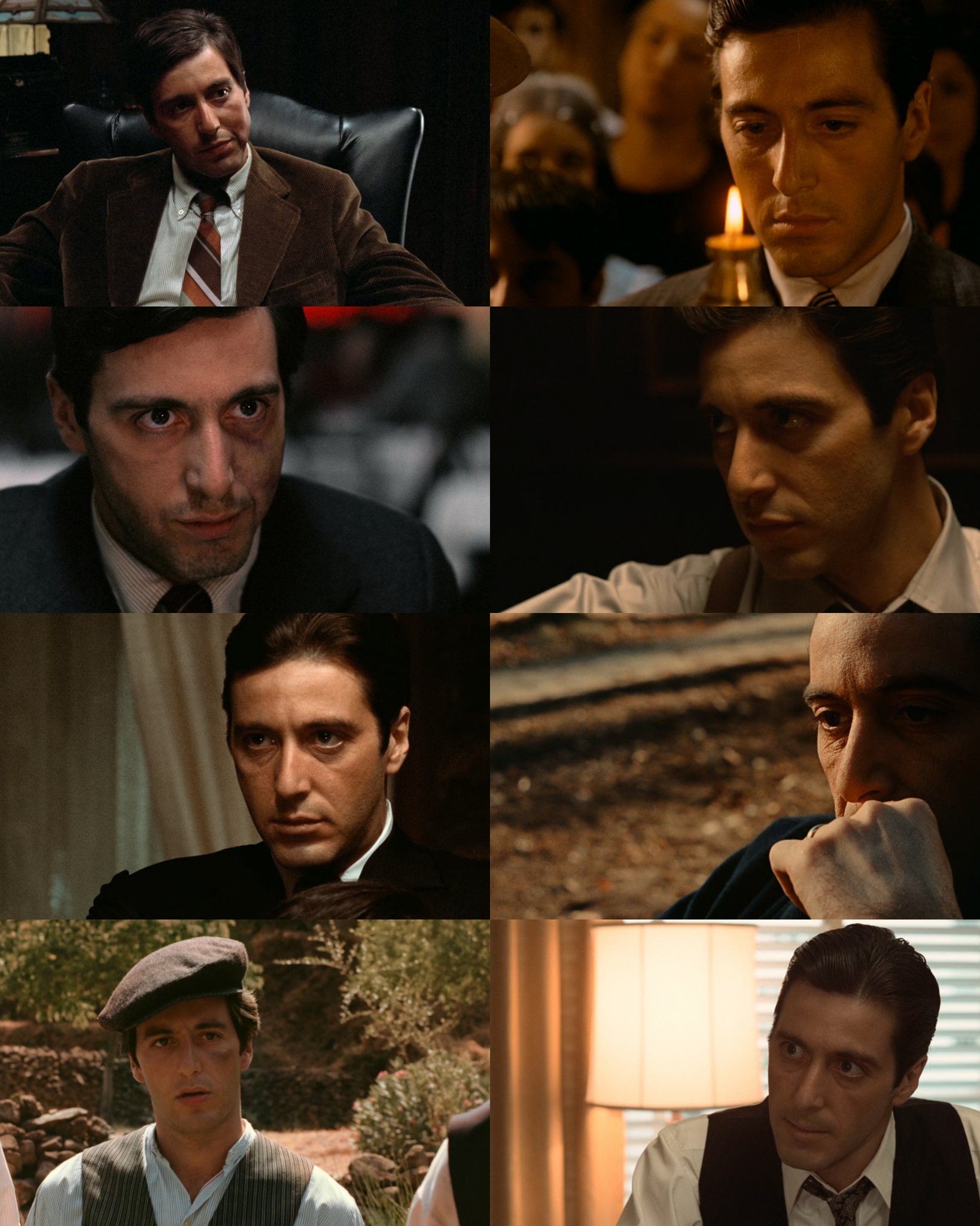 They say Intensity, I hear Al Pacino Happy Birthday, Godfather   