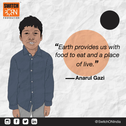 SwitchONIndia's tweet photo. This #EarthDay, @SwitchONIndia in collaboration with other NGOs, has organized various activities to promote segregation and #recyclingofwaste. The idea behind the campaign was to #motivate and engage to work towards #climatechange. Read what children have to say about Earth day. https://t.co/FRQxkb5Cu2