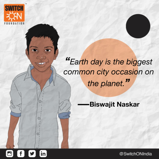SwitchONIndia's tweet photo. This #EarthDay, @SwitchONIndia in collaboration with other NGOs, has organized various activities to promote segregation and #recyclingofwaste. The idea behind the campaign was to #motivate and engage to work towards #climatechange. Read what children have to say about Earth day. https://t.co/FRQxkb5Cu2