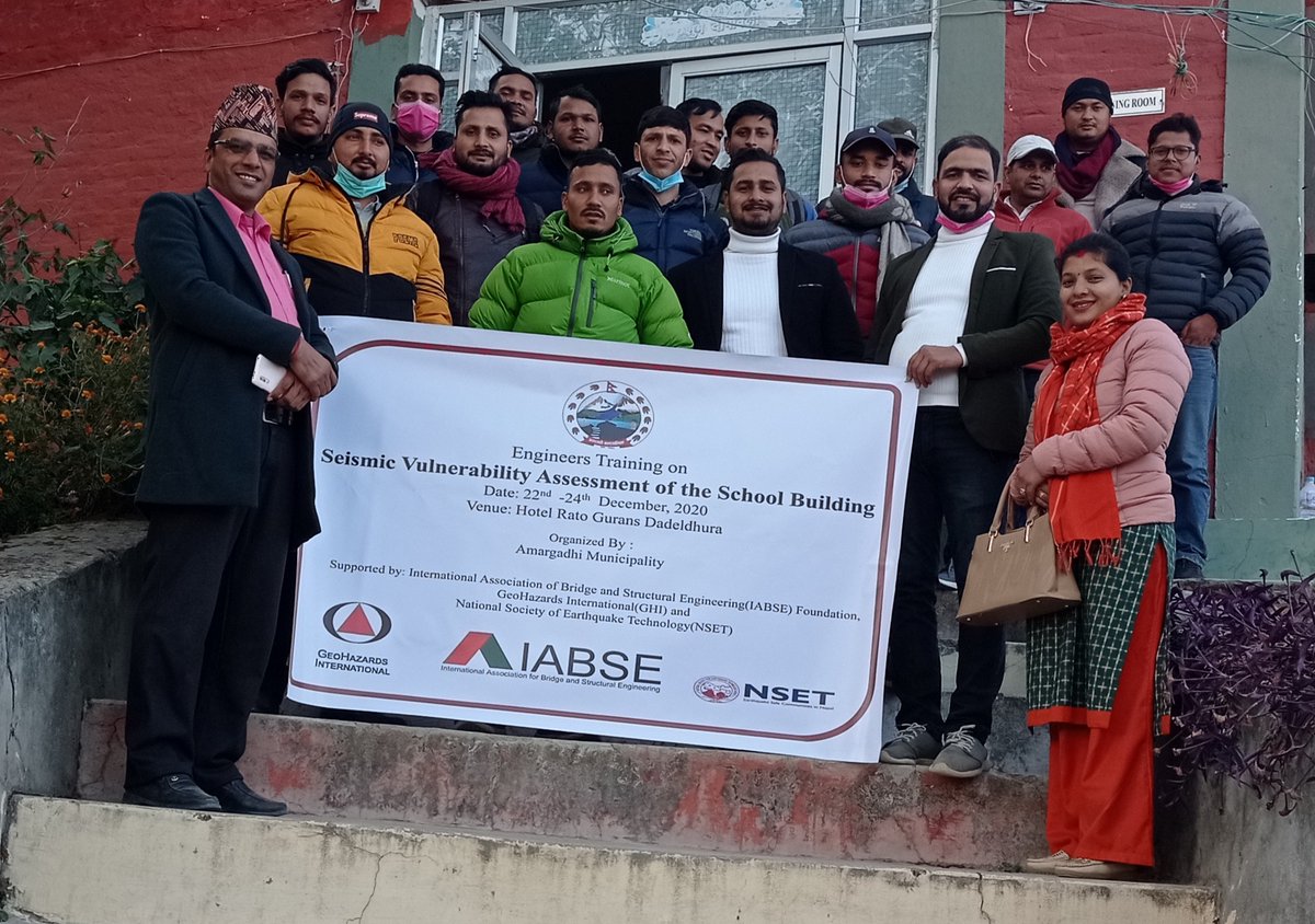 geosafety's tweet photo. 7 years ago today, a M7.8 earthquake struck Nepal. We remember those who lost their lives that day. In partnership with NSET, we’re actively working on school earthquake safety program in western Nepal, a region overdue for a large earthquake. https://t.co/3Fv6TVUWzj @NSETNepal1 https://t.co/eJEcsyezWr