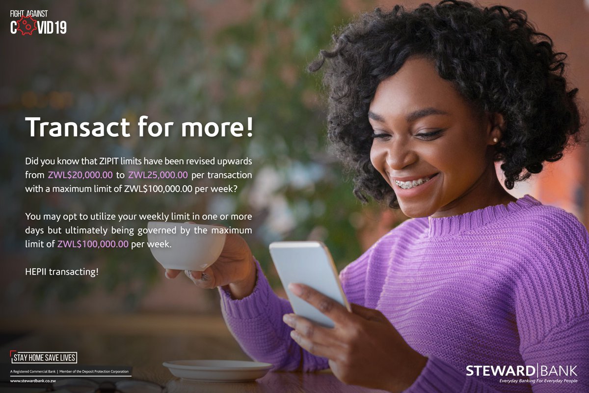 tncybertechbank's tweet photo. ZIPIT limits have been revised upwards.

Transact for more #SimplifiedBanking https://t.co/yEz16AEPH8