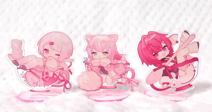 作ったアクスタ届いた〜!かわいい! 