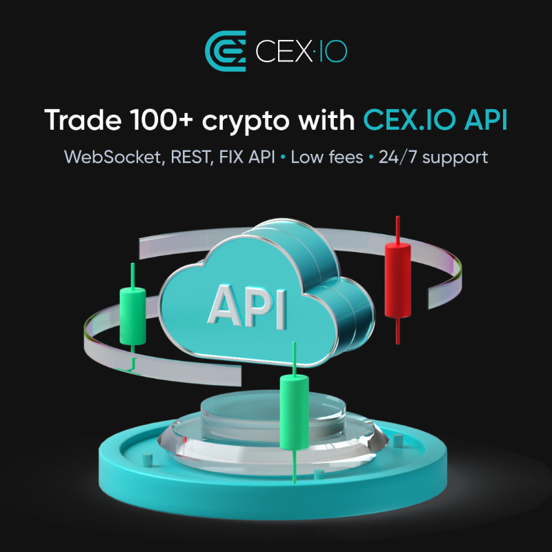 cex_io's tweet photo. Start using CEX·IO API and stop missing trading opportunities. Monitor all markets available on CEX·IO, and trade multiple markets at the same time 😎

Learn more about CEX·IO API and its capabilities in our guide 👉 https://t.co/xLLr4AKJnj