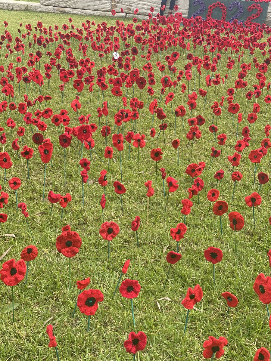 Amazing display at this morning’s service