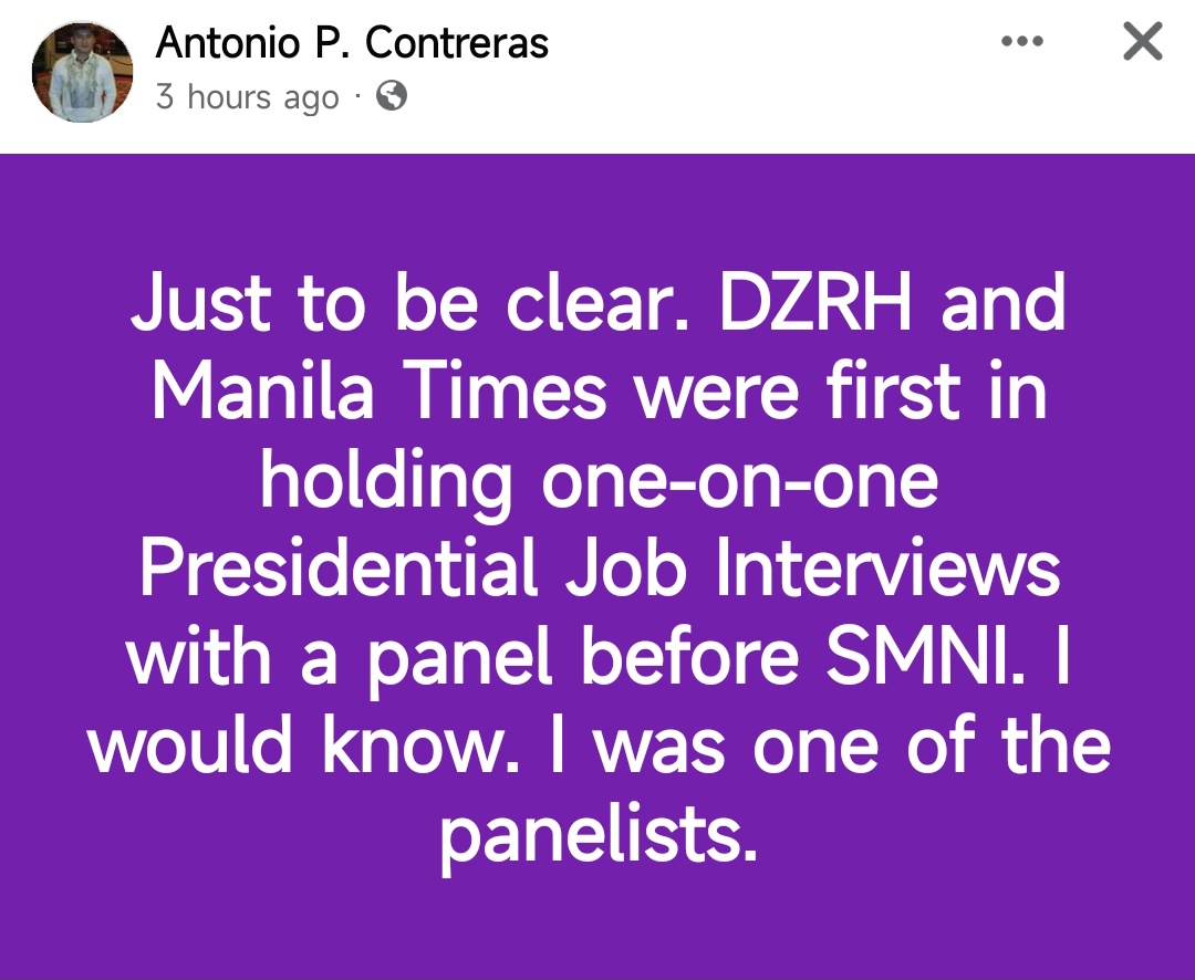 marortoll's tweet photo. Unfortunately there was a huge difference in the quality of the panels between DZRH and SMNI. https://t.co/PPbCnqT3QQ