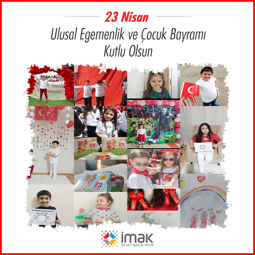 imakofset's tweet photo. Şirketimizin bir parçası, geleceğimizin teminatı olan çocuklarımızı unutmadık! Sadece çocuklarımızın değil, çocukluğunu kucağından bırakamayan herkesin bayramını kutladık.
#23nisan #23nisanulusalegemenlikveçocukbayramı #atatürk #istanbul #türkiye #turkey #bayram https://t.co/W5asZhCvbx