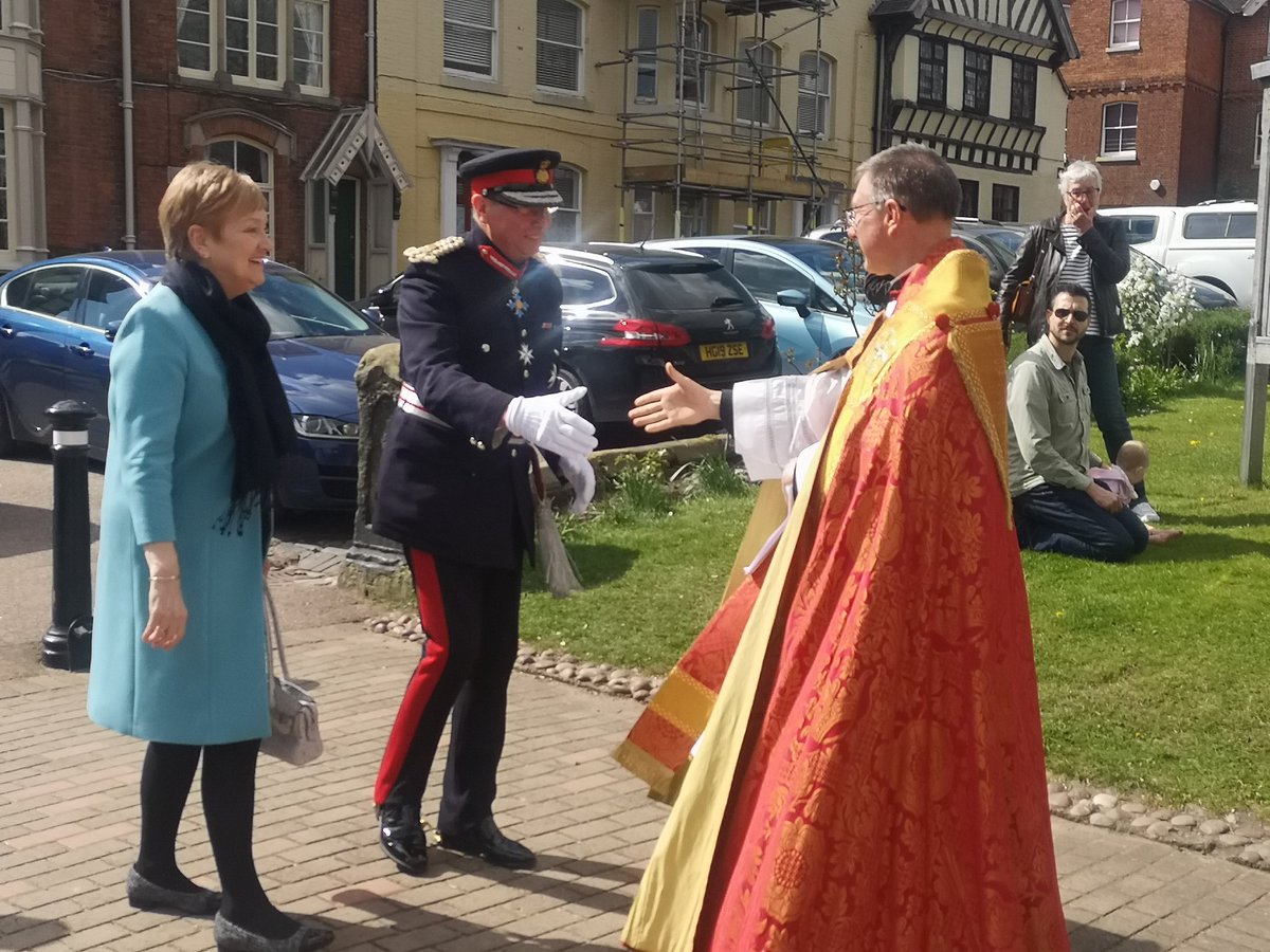 The traditional Lichfield District Scouts Parade on Sunday afternoon around the city centre before a service at Lichfield Cathedral #scouts #lichfield