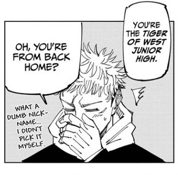 yuujihour's tweet image. the fact that he canonically blushes to his ears when he gets shy 🥺