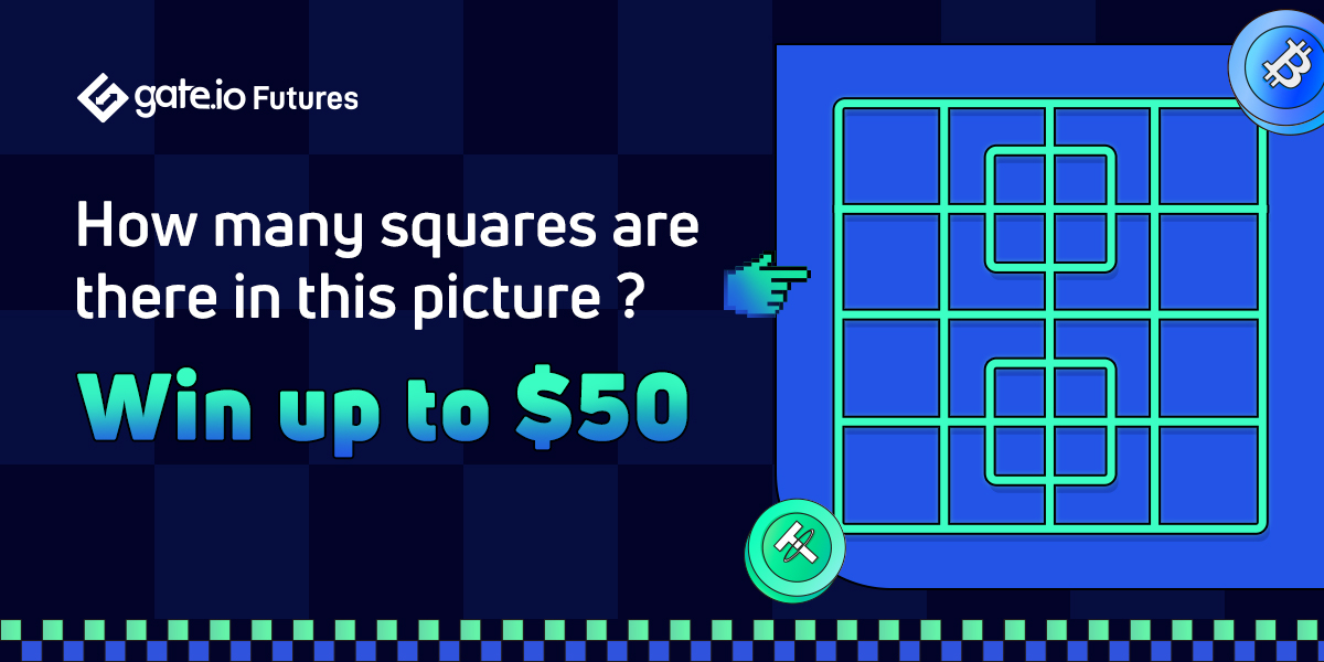 GateFutures's tweet photo. ◼️◻️How many square in this picture ? ◻️◼️

👍 Like &amp; Answer.
🌈 RT &amp; Tag 3 friends.
🧷 #GateioFutures 
✅ Follow : https://t.co/6iJMRwsACt

🎁 5 winners win up to $50

#Giveaway https://t.co/uEPLywq2Ff