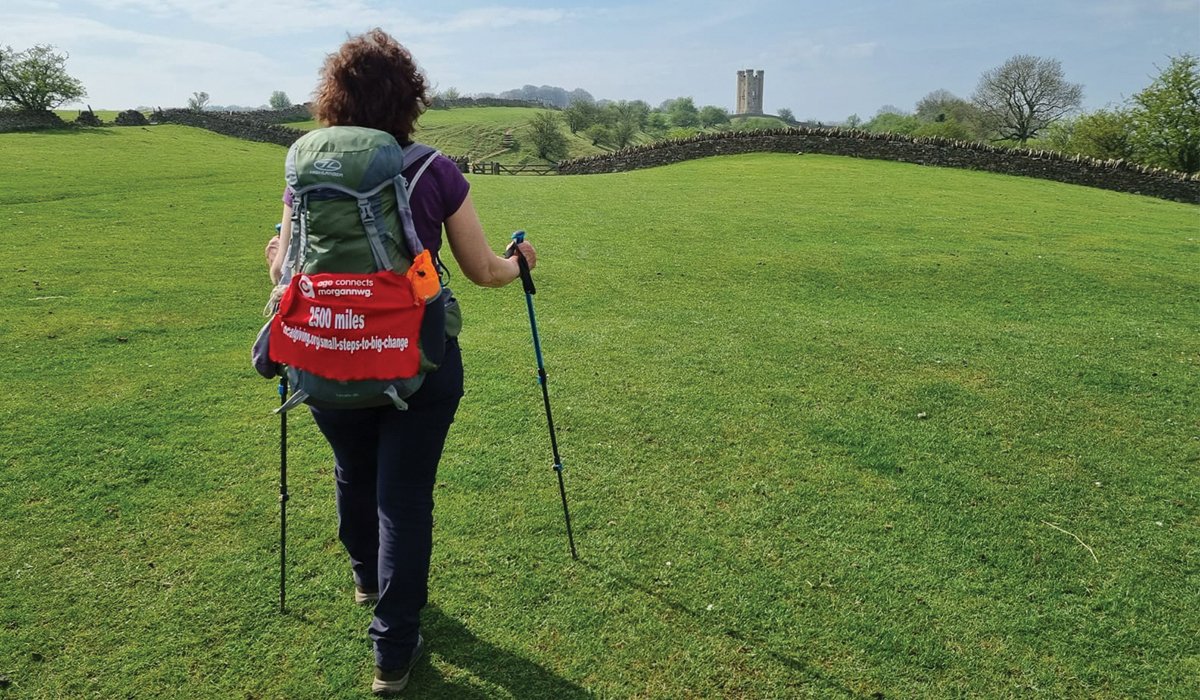 ACMorgannwg's tweet image. A huge thank you and well done to Ruth Steggles who has completed 2500 miles of walking to raise funds for ACM! We've been inspired by Ruth's journey and the message of little steps to big change. Pease donate here...  localgiving.org/fundraising/sm… 
#fundraising