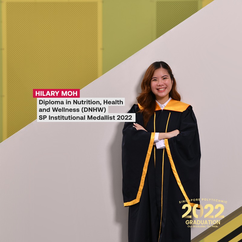 SingaporePoly's tweet photo. Presenting to you our Lee Kuan Yew award winner and SP Institutional Medallist Hilary Moh who is also the president of SP CLS club, a competitive gymnast, and an avid volunteer! Read her full story on our website! #speye #singaporepoly #SPgrad22