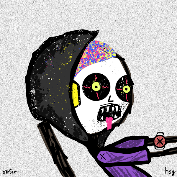 comicbytez's tweet photo. "we all mfers." 🤪💯🧑🤝🧑
#mferchicks #xmfers #AzukiMfers https://t.co/JFbkfPfA4E