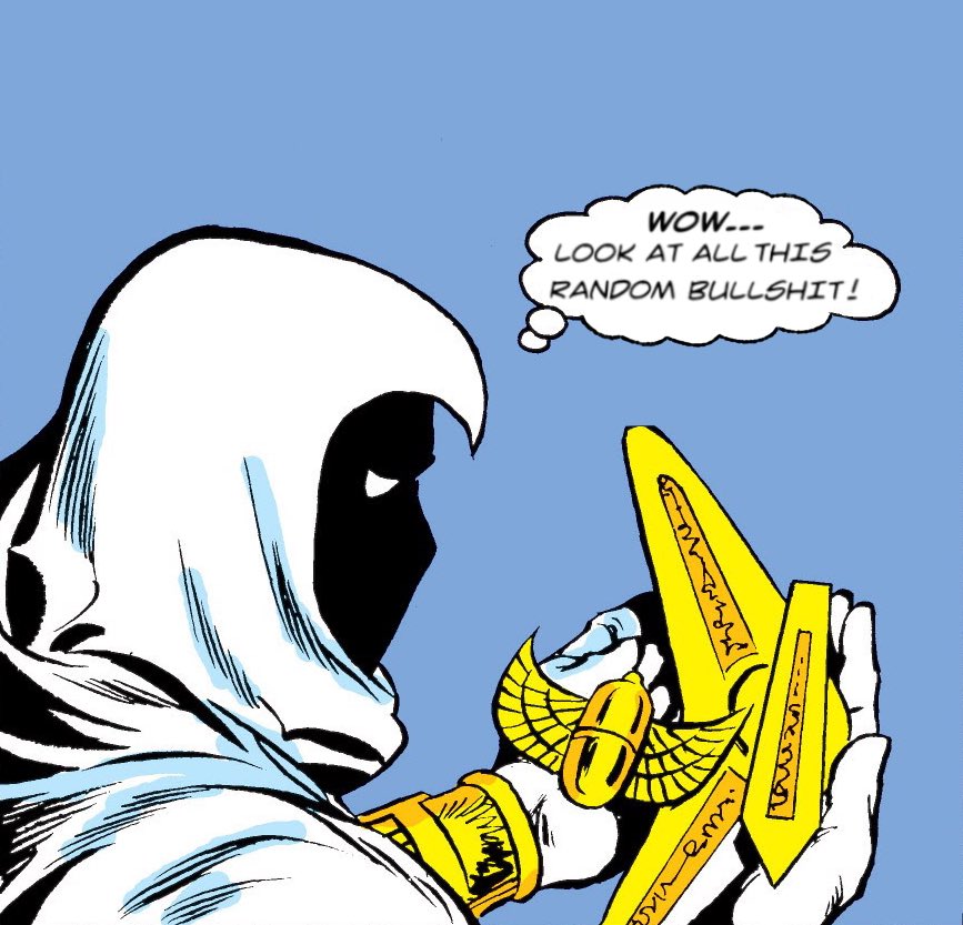 LENNIEC0N's tweet image. heheh #moonknight