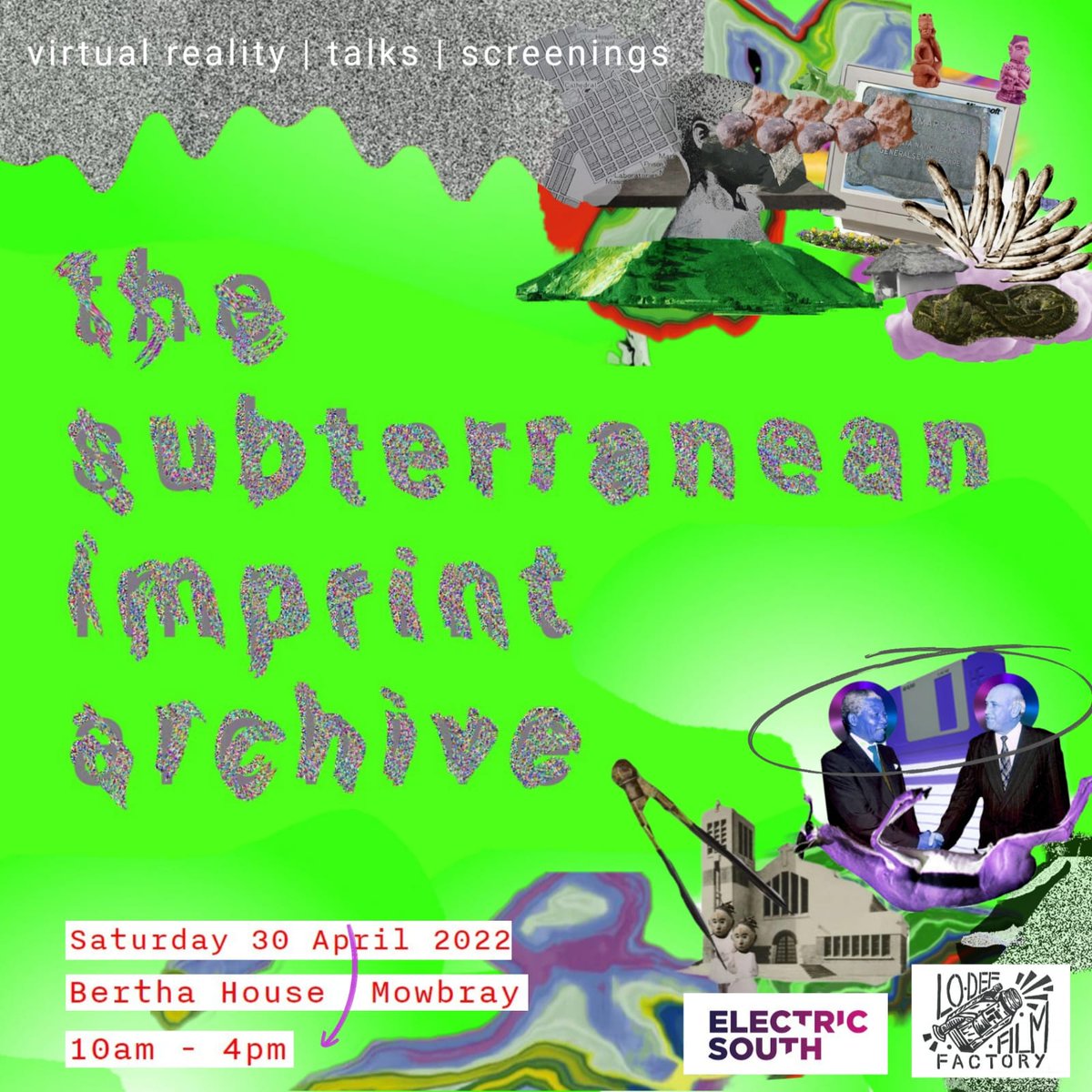 lodeffilms's tweet photo. South African launch - hosted by us and @electric_south - Cape Town, this Saturday 30 April @BerthaHouseCPT from 10am - 4pm. Talks and screenings, a chance to experience the VR (and some Congolese snacks)! All welcome💥💥#digitalart #lodeffilmfactory https://t.co/KsBEgoSAbd