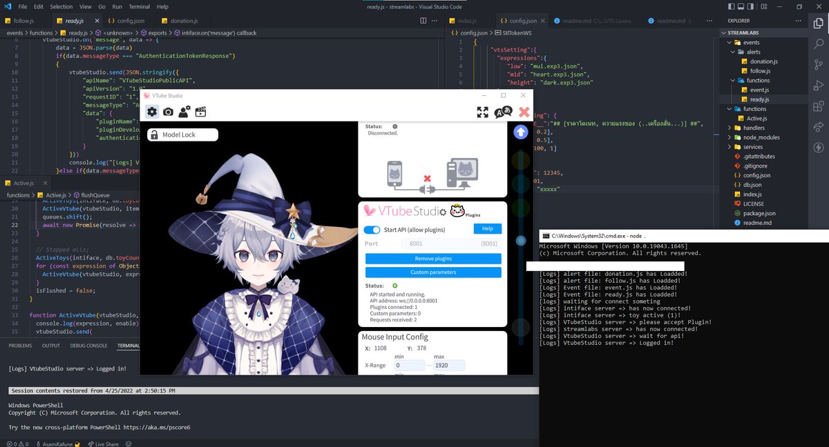 AsamiKafune's tweet photo. ช่วงที่กำลังว่างๆคาฟุได้ไปนั่งเขียน Plugin VtubeStudio มาด้วยหละ! เป็น Plugin ที่ใช้กับของเล่น... รู้ๆกันนะ

หลักการคือโดเนทแล้วมันจะแรงตามจำนวนโดเนท
และเปลี่ยนสีหน้าตาที่ตั้งไว้!

อย่าเอาไปใช้โจ่งแจ้งนะ ยูทูบคุงคงไม่ค่อยชอบแน่ๆ 🤣 
ปล่อยให้โหลดฟรีใต้ทวิตนี้นะ 🥺

#VtubeStudio https://t.co/uXWH9bXtmY