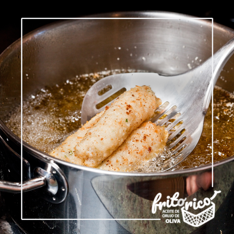 💛Al freír un alimento con #AceitedeOrujo de Oliva 𝐬𝐞 𝐟𝐨𝐫𝐦𝐚 𝐮𝐧𝐚 𝐩𝐞𝐥𝐢́𝐜𝐮𝐥𝐚 que cubre el producto y evita que una gran cantidad de grasa lo traspase. 👌

my.mtr.cool/ebdcimzgql