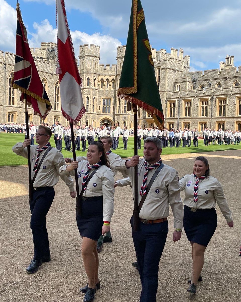Congratulations to our four Queen Scouts on parade at #windsorcastle yesterday for the annual <a href="/scouts/">Scouts</a> St George’s Day Parade. So very proud of them. #unlockyourpotential #skillsforlife #iscout <a href="/RomfordExplorer/">RomfordExplorers</a>