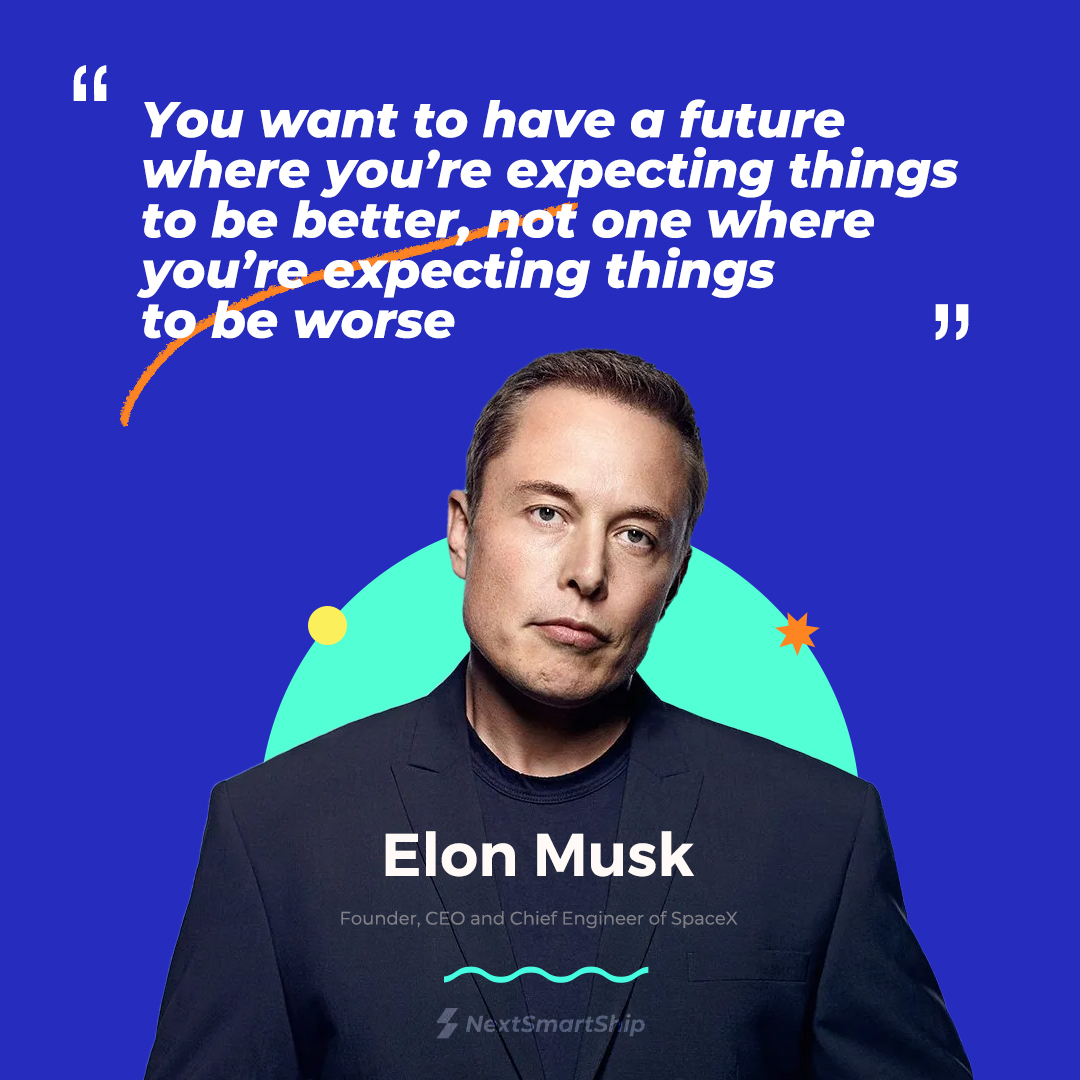 nextsmartship's tweet photo. 💡A motivational sentence from Elon Musk,
🥳Do you agree?
👍🏻Give likes to see more business sentences。
#ecommerce
#NextSmartShip
#TimeToEcommerce
#ElonMusk https://t.co/3S4nKvLopK