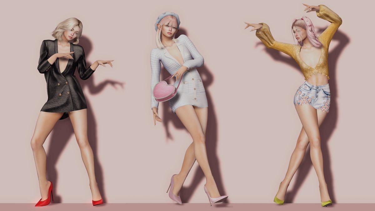 JustJordanSL's tweet photo. Add class and sass to any outfit with the Lola from Pinks! Get these beautiful shoes now for only L$249 a Fatpack and explore all the good color combinations.

Taxi? https://t.co/DSvb8ePVxi

#SecondLife #slfashion #sl #shoes #fashion #virtualworld #metaverse #nft #slshopping https://t.co/BHOvxdUb01