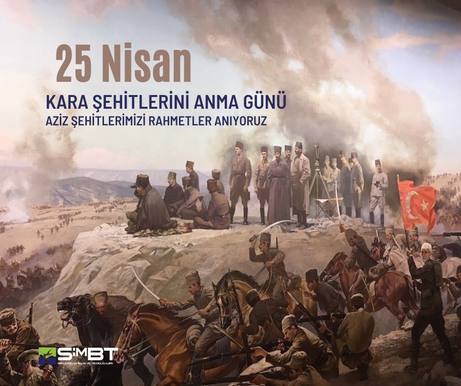 SimBTofficial's tweet photo. 25 Nisan Kara Şehitleri Gününde tüm kahraman şehitlerimizi rahmet ve minnetle anıyoruz. https://t.co/P2qPOO0r2x