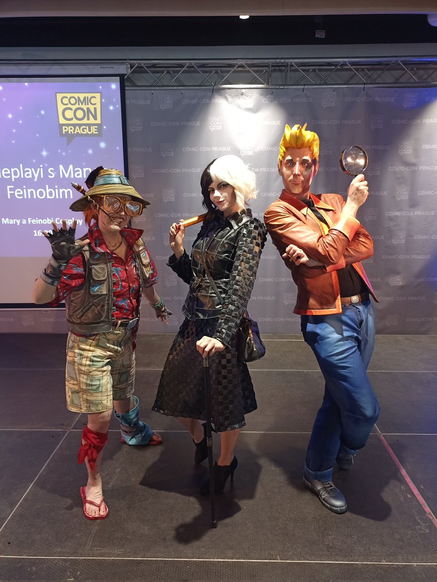 AnitramNoriko's tweet photo. with amazing @MaryLaufeyson at @ComicConPrague
#ccprague #ComicCon #Cruella #cosplay https://t.co/ODQ8ntUpD6