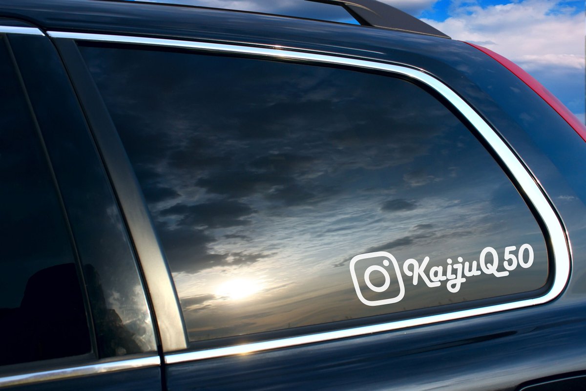 mastalee's tweet photo. Excited to share the latest addition to my #etsy shop: Instagram Decal - Personalized &amp; Made to order for cars, laptops, windows, signs, and mugs. Twitch, Twitter, TikTok, Facebook, URL https://t.co/kn1c2CKbjG #wedding #decal #customdecal #cardecal #sticker #instagramd https://t.co/FuMTCMSQFD