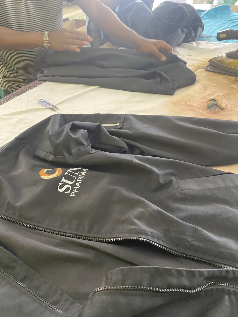 solidlaunch's tweet photo. We are in production this morning churning client orders.

Place your orders for all apparel. Aprons, Dustcoats, shirts, overalls, sweaters, fleece jackets, tshirts, polos. We are ready for you. 
0791608904
Info@solidlaunch.co.ke https://t.co/HsDcGyYD43