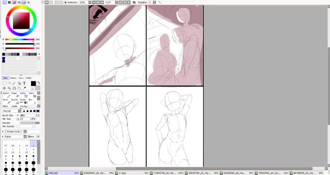 well, time to back on thumbnailing and gesture practice!
Those drawing ain't gonna get better by themselves! 