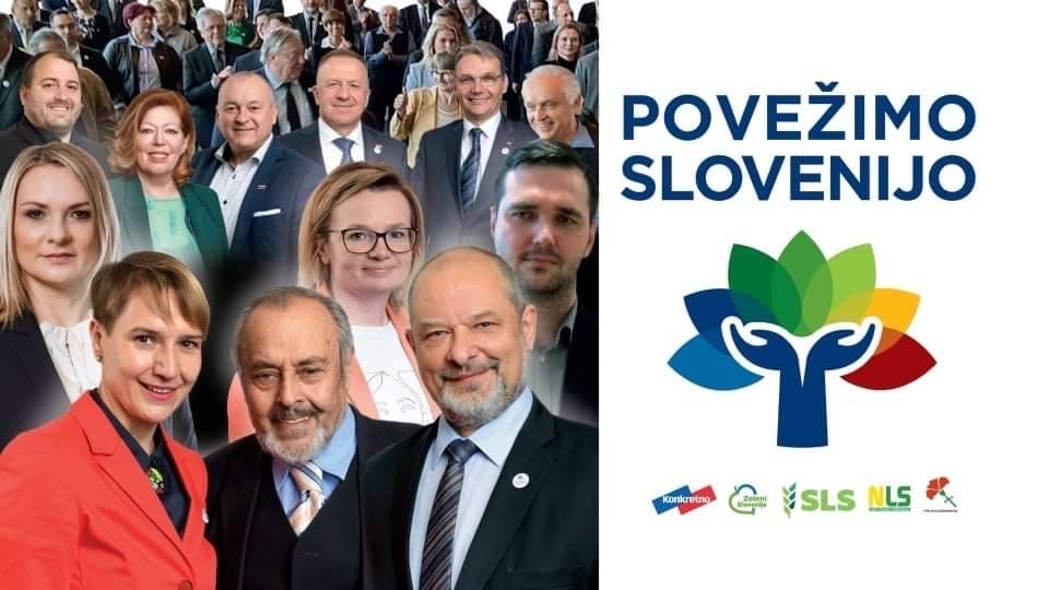 Spoštovani, v imenu vseh kandidatk in kandidatov #PovežimoSlovenijo🤝🇸🇮se vam iskreno zahvaljujemo za vsak vaš glas, s katerim ste podprli naše osnovno poslanstvo in vizijo, da je treba razdeljeno slovensko politiko in družbo povezovati, da se moramo poslušati in sodelovati.