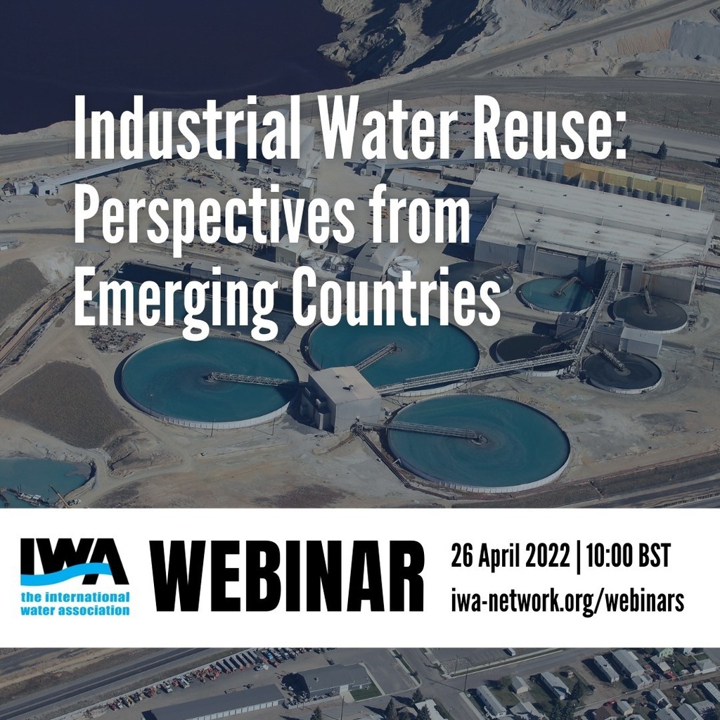 📅 Happening tomorrow! Industrial #WaterReuse: Perspectives from Emerging Countries. 

This webinar will provide an overview of best practices of #IndustrialWater reuse across different regions, with a particular focus on Asia and Africa.

Sign up via… instagr.am/p/CcxD0YoO_MV/