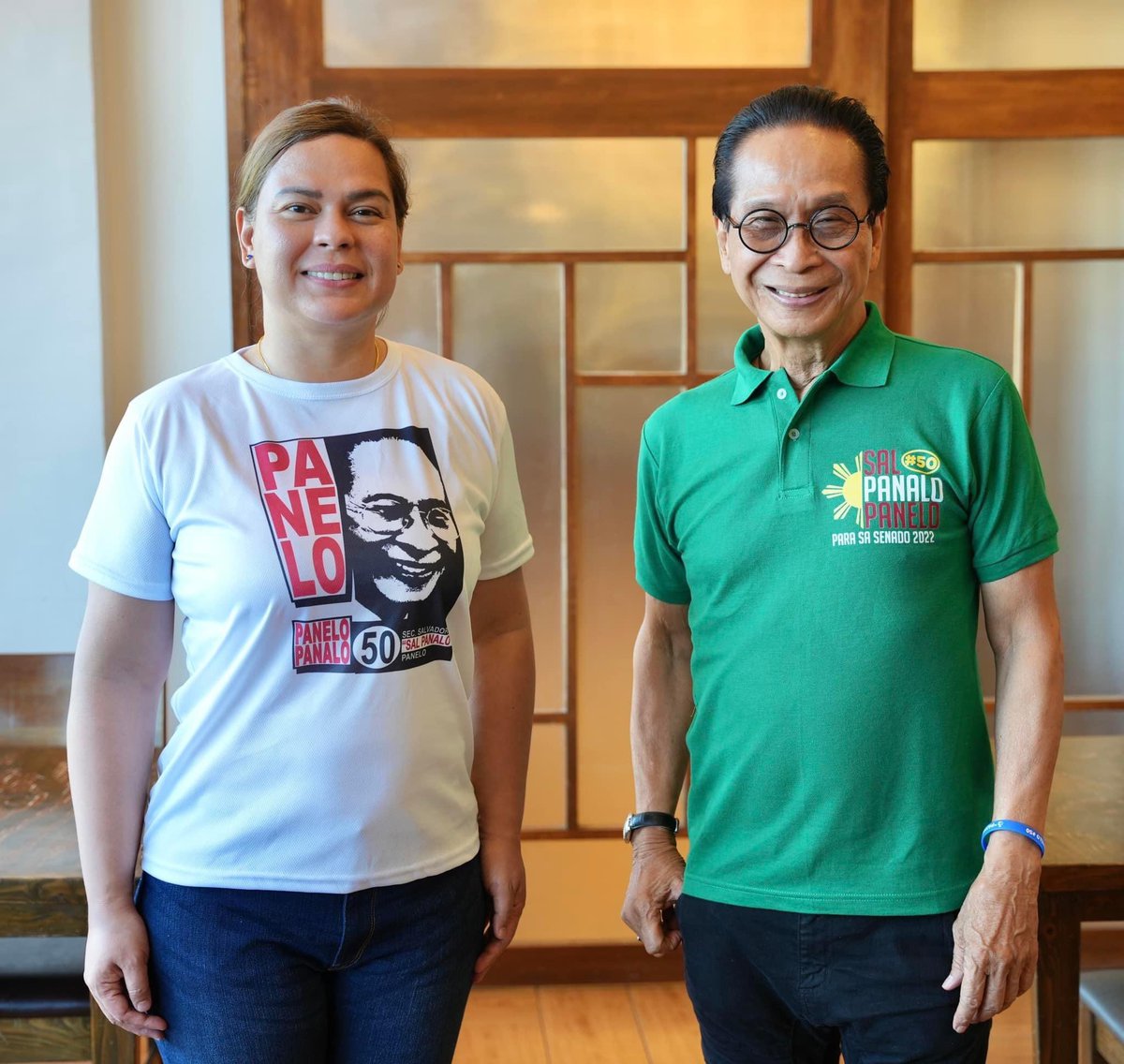 My most heartfelt thanks to the next Vice President of the Philippines, Inday Sara Duterte, for your endorsement and support! 👊🏽🇵🇭 You’re such a blessing to our advocacy and campaign! 🙏🏽

#MahalinNatinAngPilipinas #AngPWDDaptVIP #PaneloPanaloSenado #50SalPanaloPanelo
