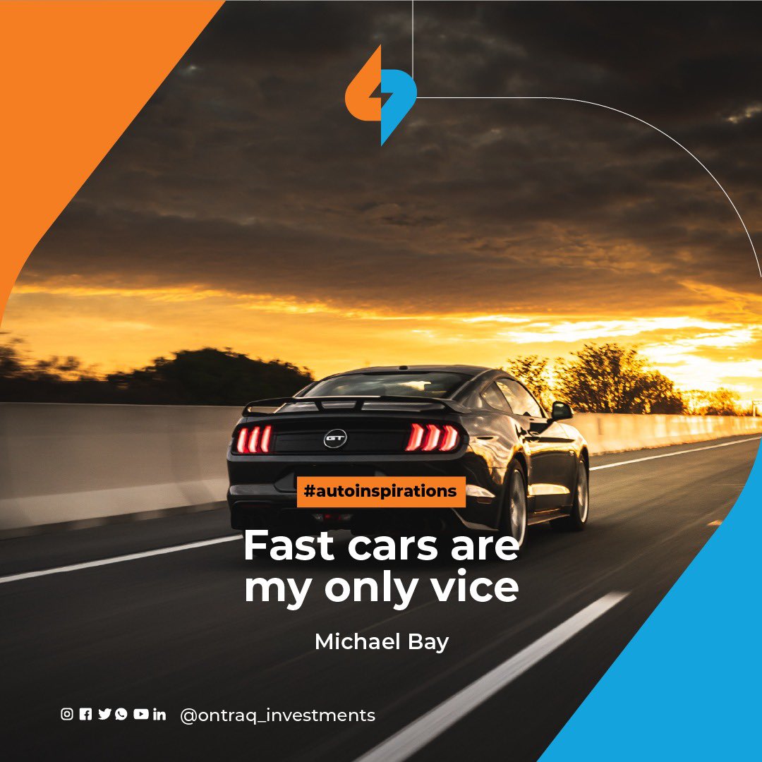 ontraq_invest's tweet image. #autoinspiration 
Fast cars are my only vice - Michael Bay.

Kindly follow our page for more services @ontraq_investments

For your authentic car deals, contact us: 0242402928

#ontraqcars #autoinspiration #cardeals #mondaythoughts #exoticcars #cars #supercar #automative