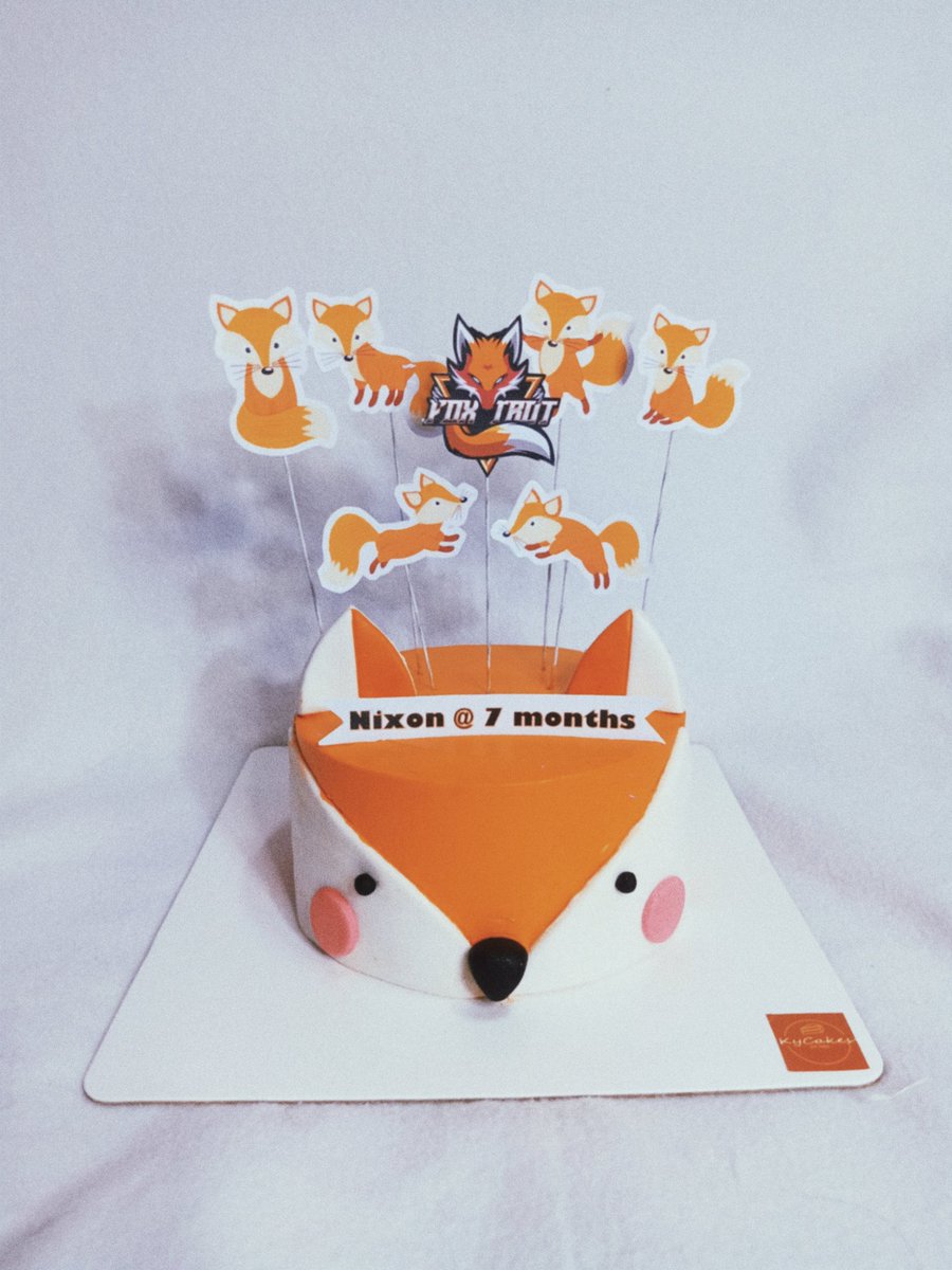 ChingFxT's tweet photo. What does the fox say? 🦊

Our Foxtrot baby turns 7 months today! 🥳

@Foxtrot_nfty
#VISarmy
#Foxtrot #RDG https://t.co/1ympdl9F1D