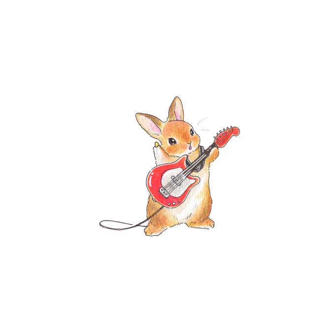 🐰うさぎさんのコンサート

コンサートに

ギターも登場?! 