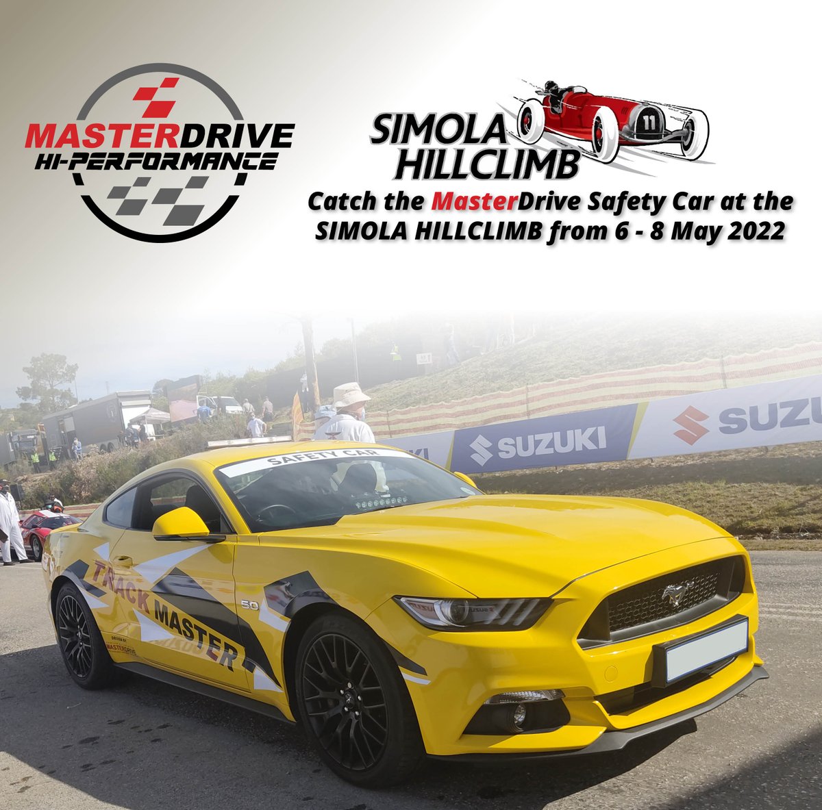 MasterDriveSA's tweet photo. In just a week, the Simola Hillclimb will commence and MasterDrive's safety car will lead the way. We look forward to catching all the participants there!
#speedfest #knysna #simolahillimb #msa #Fordracing #safetycar #MasterDriveHiPerformance #masterdrive #masterdrivect https://t.co/up5zB2nQCA