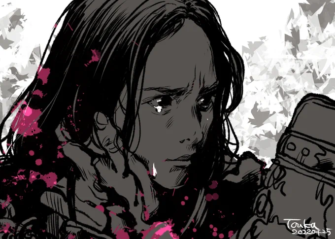 『鎌倉殿の13人』(16)見た。
巴御前・・・もっと綺麗に強く描きたい。
(タグわからなくて真似てみましたが間違っていたらすみません)

#鎌倉殿の13人 #殿絵 #鎌倉絵 