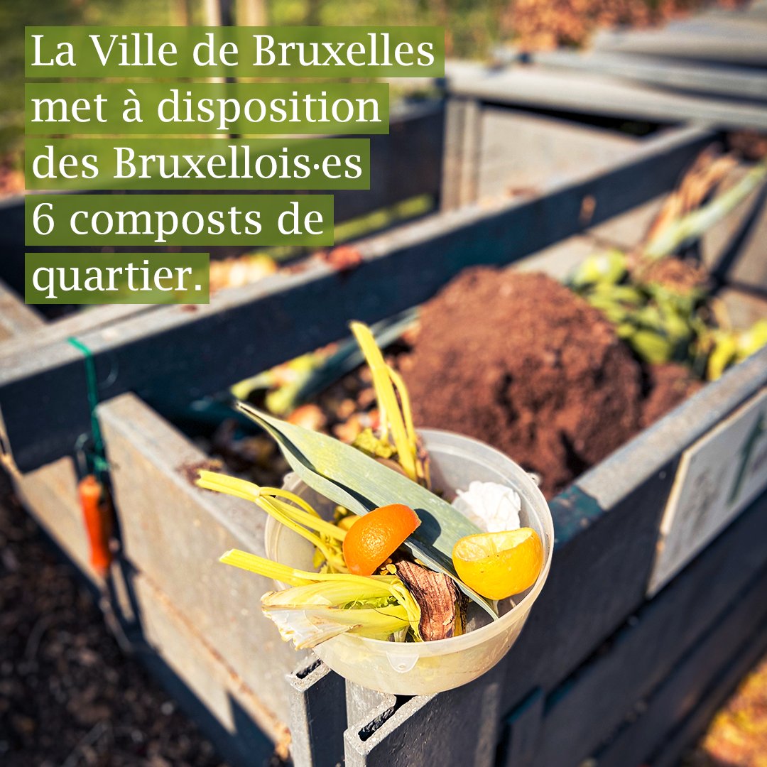 Zoubida Jellab (@zjellab) on Twitter photo La @VilleBruxelles cherche des citoyen·ne·s motivé·e·s à se lancer dans un #compost de quartier🍌. Accompagnement prévu. Composter = alléger le sac blanc & éviter des émissions de CO2. #zérodéchet Inscription 👉 zerodechet@brucity.be La @VilleBruxelles cherche des citoyen·ne·s motivé·e·s à se lancer dans un #compost de quartier🍌. Accompagnement prévu. Composter = alléger le sac blanc & éviter des émissions de CO2. #zérodéchet Inscription 👉 zerodechet@brucity.be