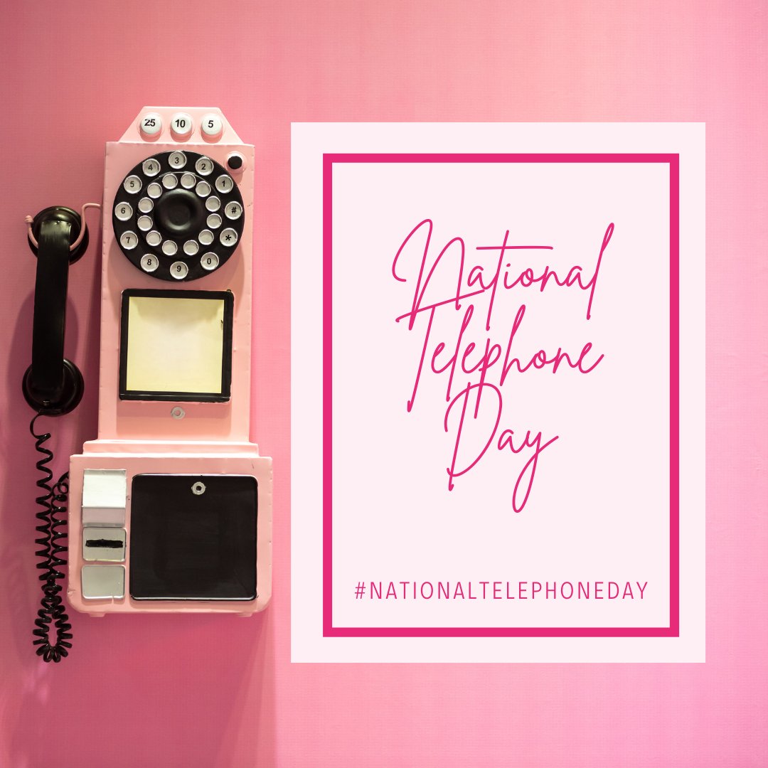 I want to know when was the last day you had completely phone free? I find a day or at least part of a day, usually over the weekend, where I put my phone away is so GOOD for the soul. 

Why not give it a go? 📱🧰🔒
#NationalTelephoneDay