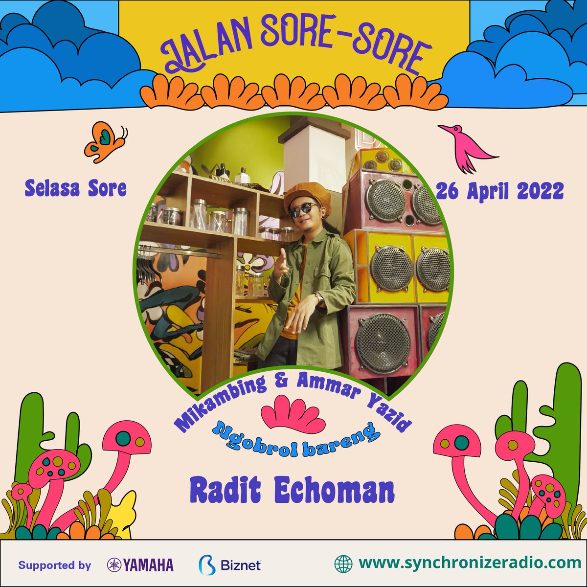 Radit_echoman's tweet photo. tomorrow inna Synchronize Radio
big up 🙌🏽🔥 https://t.co/vutiTzDaAd