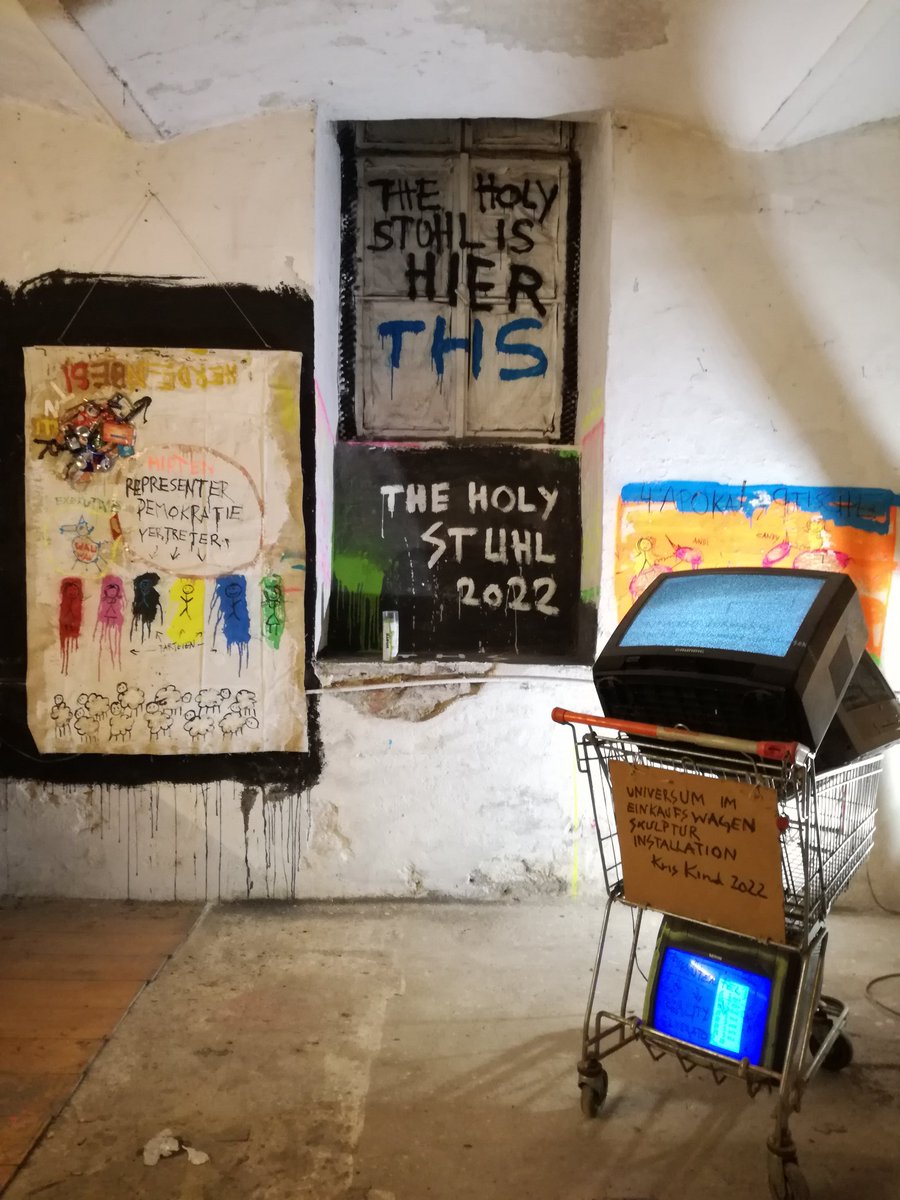 thsporn's tweet photo. The Holy Stuhl #Cryptoart collection #Crypto #cryptomuseum @MuseumofArtBase @CryptoMuseumNFT @MuseumofCrypto @dr_stuhl @kind_kris #art #Bitcoin #monero decentralized art museum https://t.co/BbDDkkm9UU